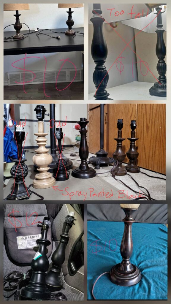 Collecting second-hand lamps for the perfect, luminous, eclectic look.